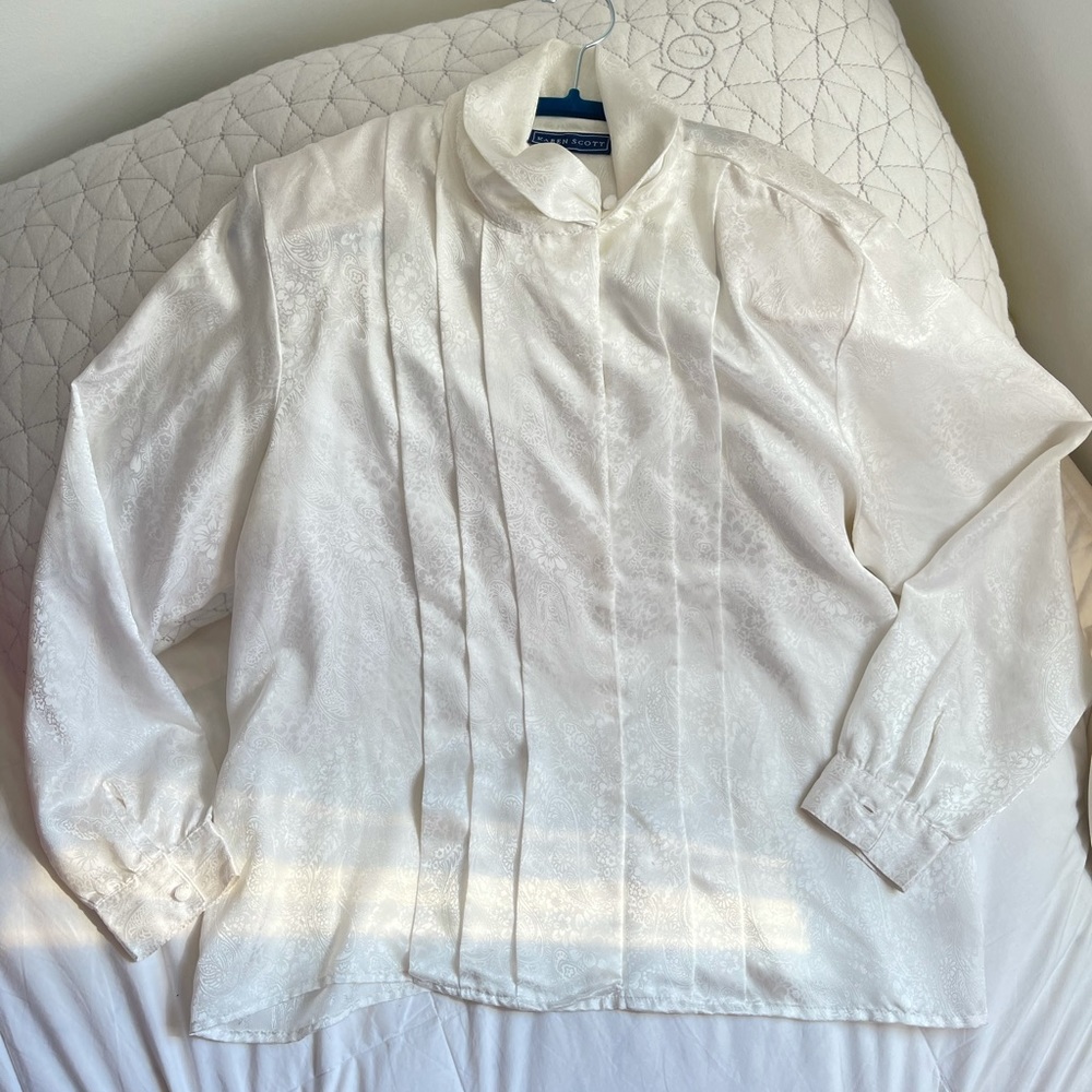 White Blouses Size 14